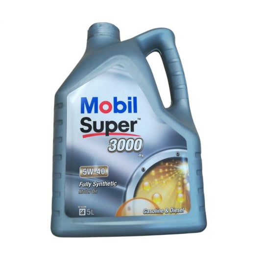 Mobil Super 3000 X1 Oil 5W40 Fully Synthetic - 5L