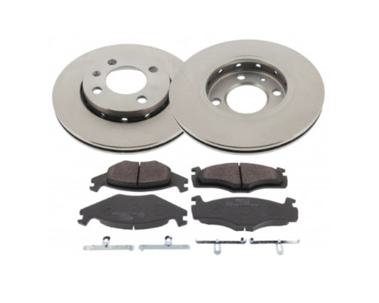 Polo Front Brake Discs & Pad Set 2005-2014 / Vivo / Golf 4