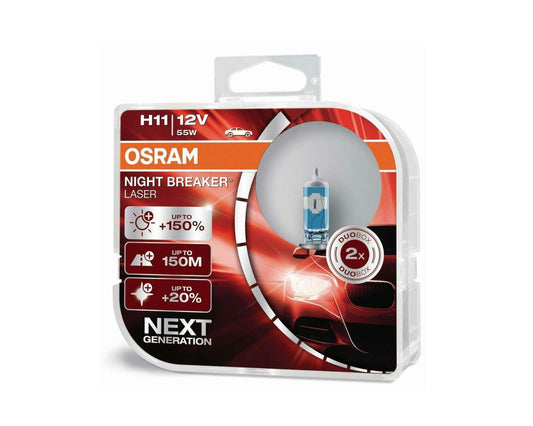 Osram H11 12V Night Breaker Laser Bulb Set