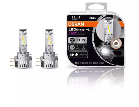 Osram H15 12V Easy LEDriving Bulb Set