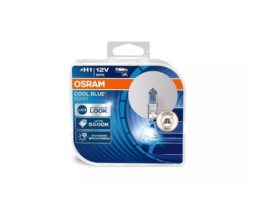 Osram Cool Blue BOOST - H1 12V Bulb Set