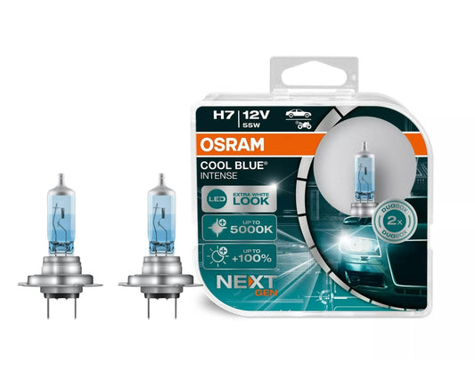 Osram Cool Blue Intense - H7 12V Bulb Set