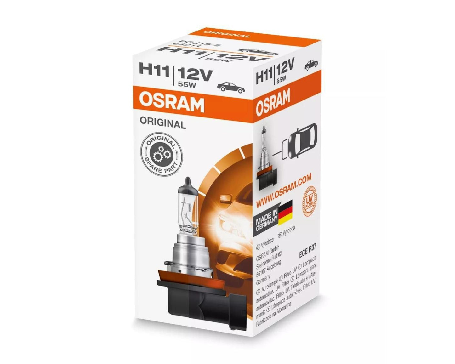 Osram Original H11 12V Headlamp Bulb