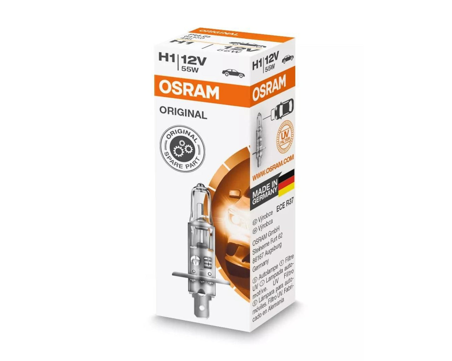 Osram Original H1 12V Headlamp Bulb