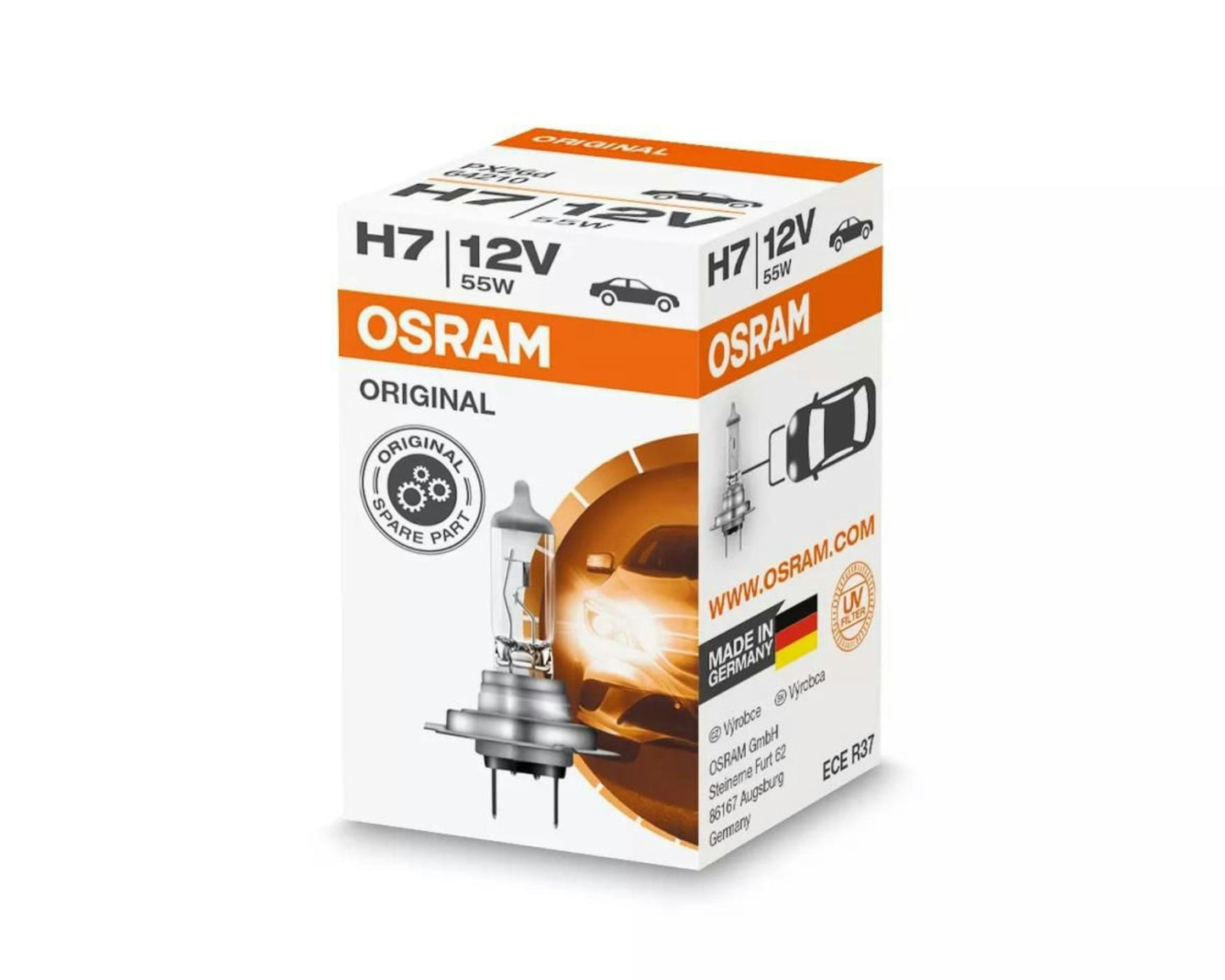 Osram Original H7 12V Headlamp Bulb