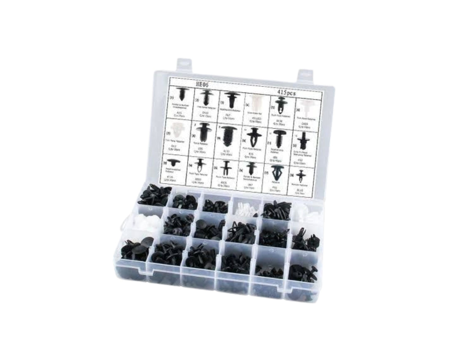 VW/AUDI/BMW Fastener Clip Kit (395 Pieces)