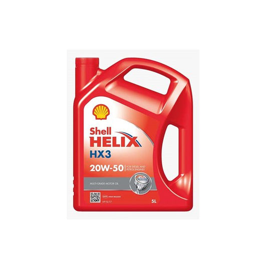 Shell Helix HX3 20W50 Oil - 5L