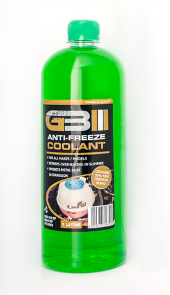 Antifreeze Coolant Green 1L- 50%