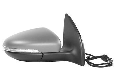 Golf 6 Door Mirror (Primed) - Right 2009-2012