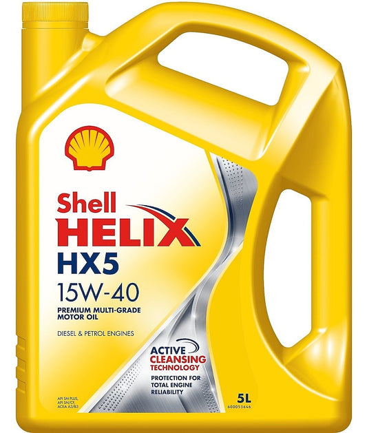 Shell Helix HX5 15w40 - 5L Oil